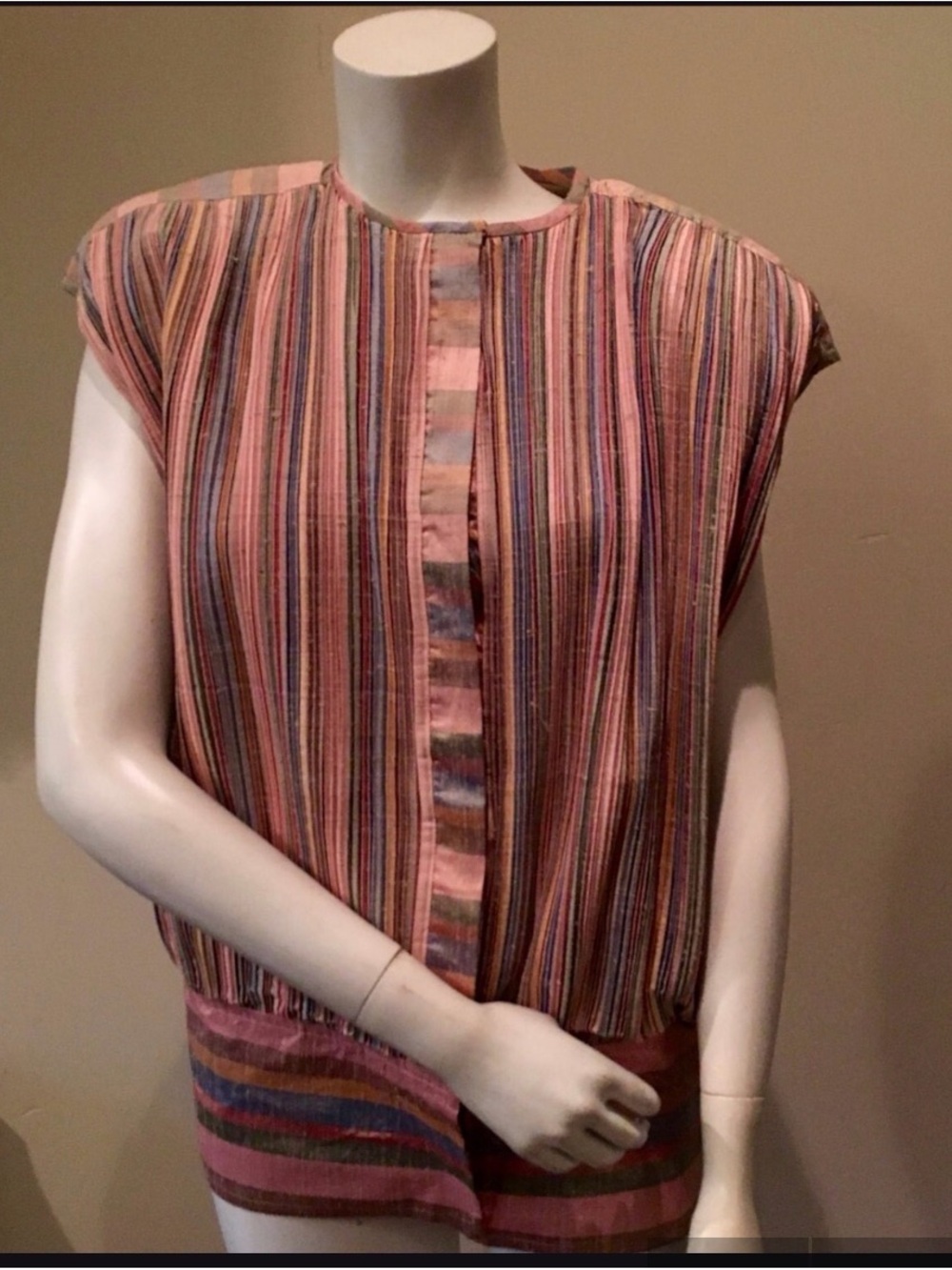 Bonnie Strauss Vintage Silk Vest